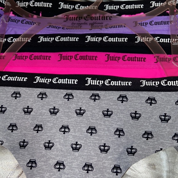 🌷NEW JUICY COUTURE 5 pack panties - Picture 2 of 9